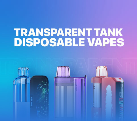 Vape Industry Trends: Transparent Crystal Tank Disposable Vapes